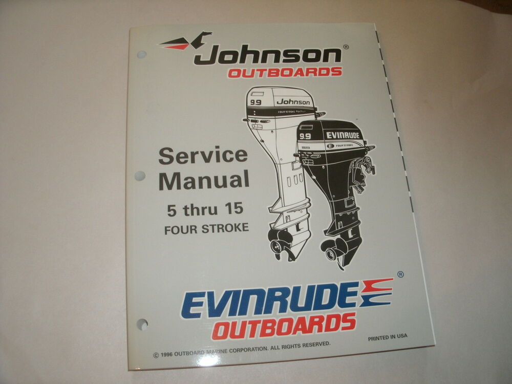 Evinrude Outboard Service Manual Free Download - newqueen
